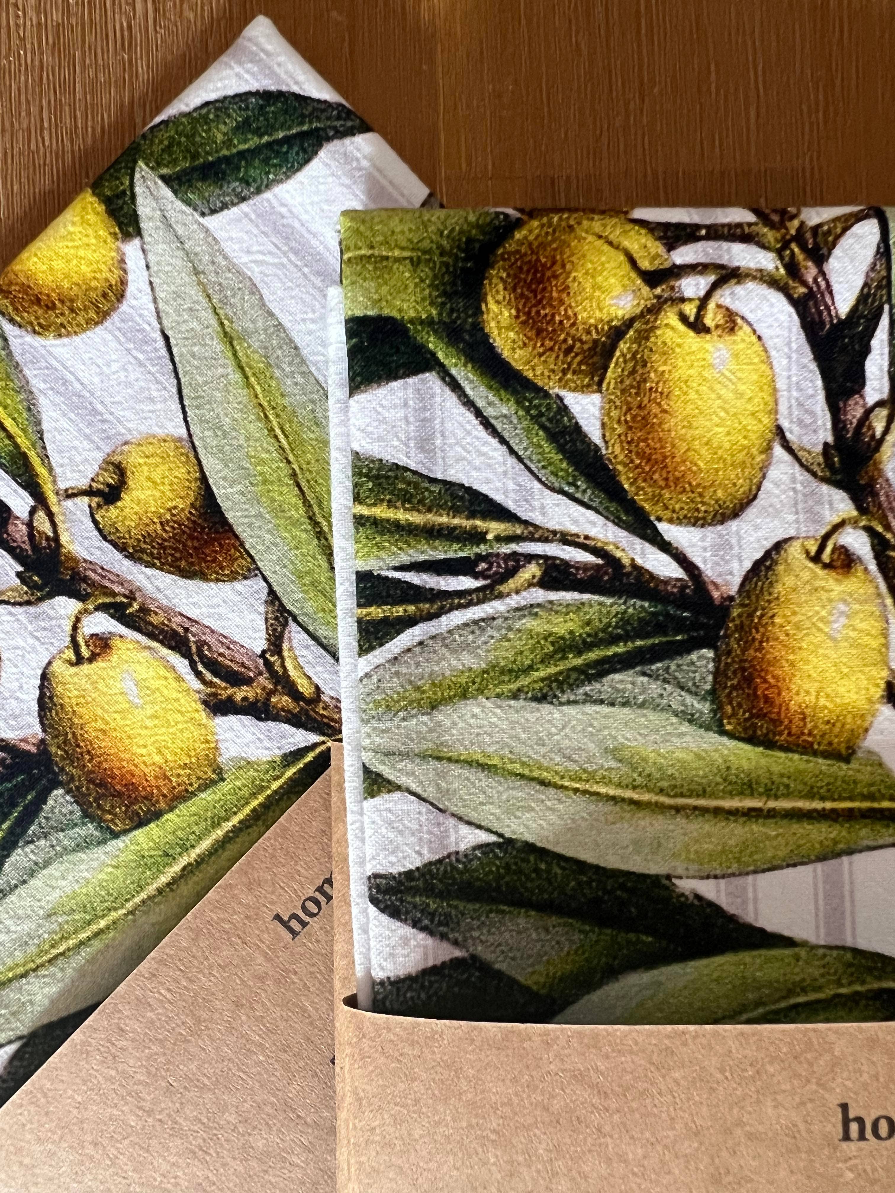 Olive Branch Tea Towel | Kitchen Towel