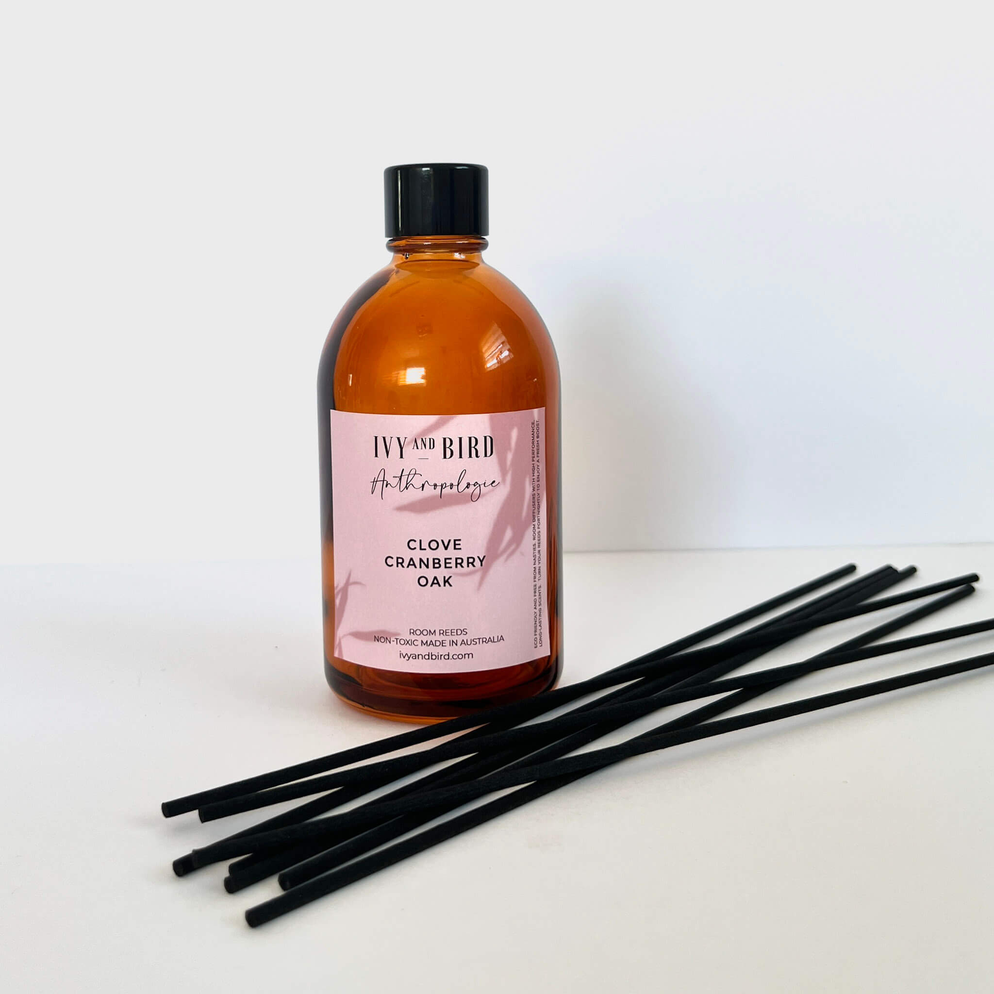 CLOVE CRANBERRY + OAK {ANTHROPOLOGIE} REED DIFFUSER