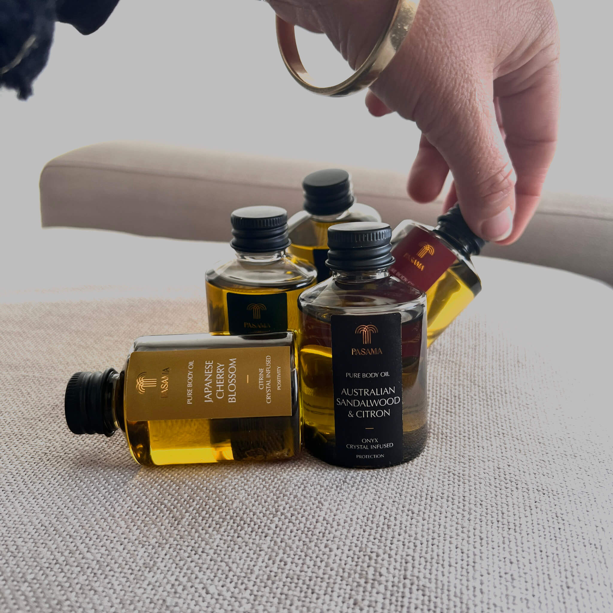 travel size body oils