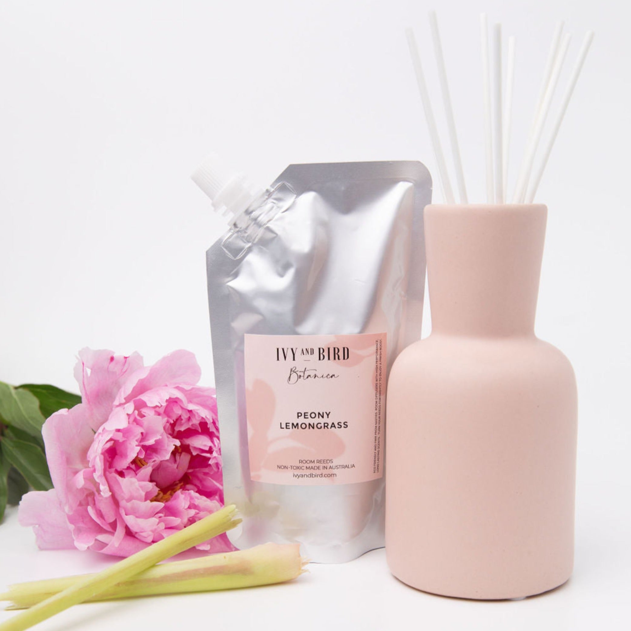 FRAGRANCE DIFFUSER REFILL - PEONY & LEMONGRASS