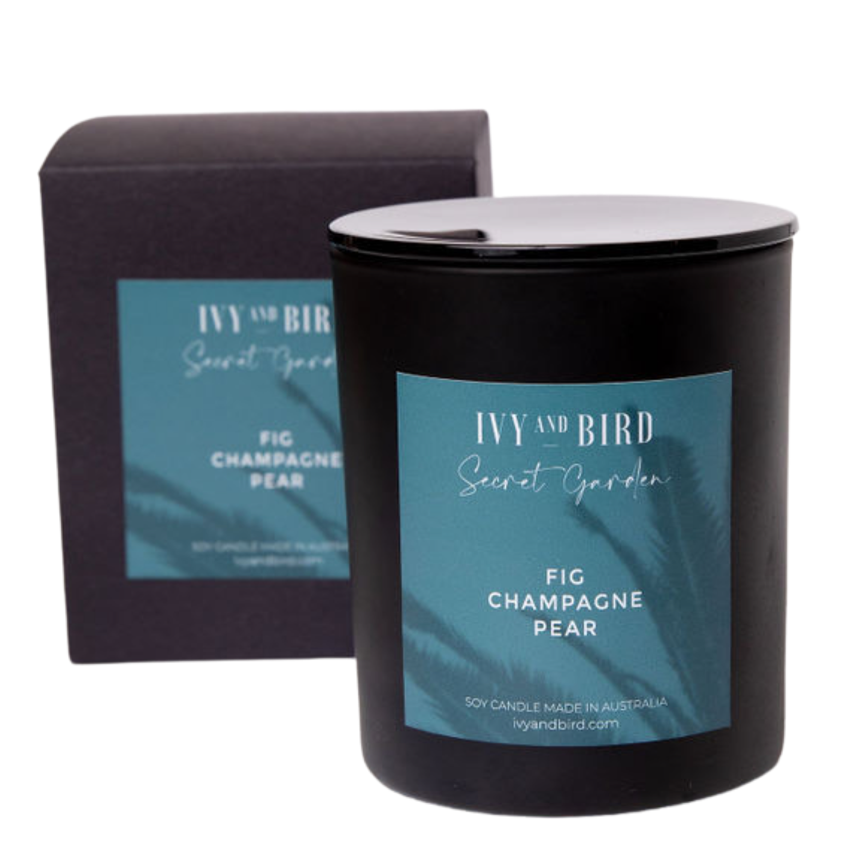FIG CHAMPAGNE & PEAR SOY CANDLE - SECRET GARDEN