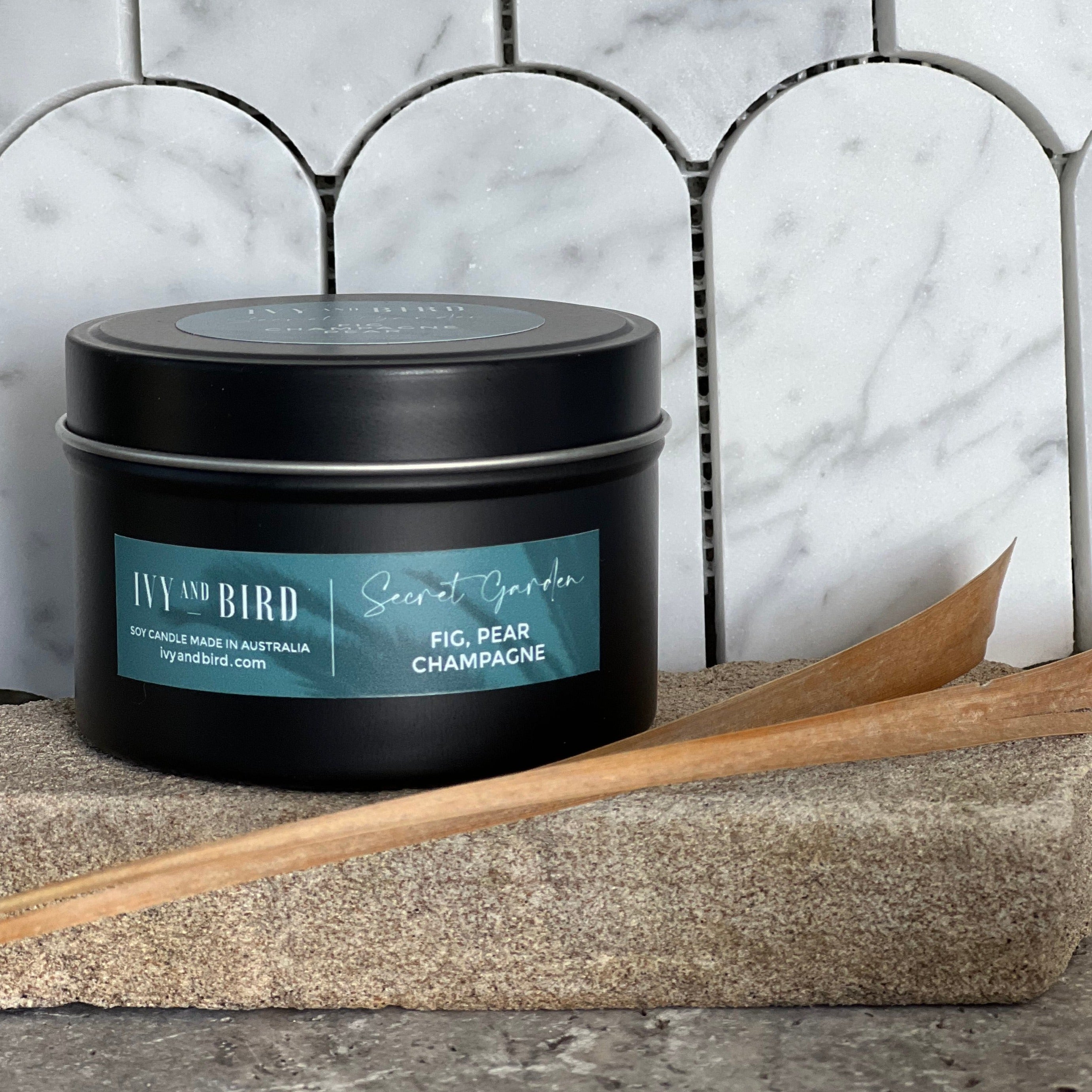 FIG CHAMPAGNE & PEAR TRAVEL CANDLE