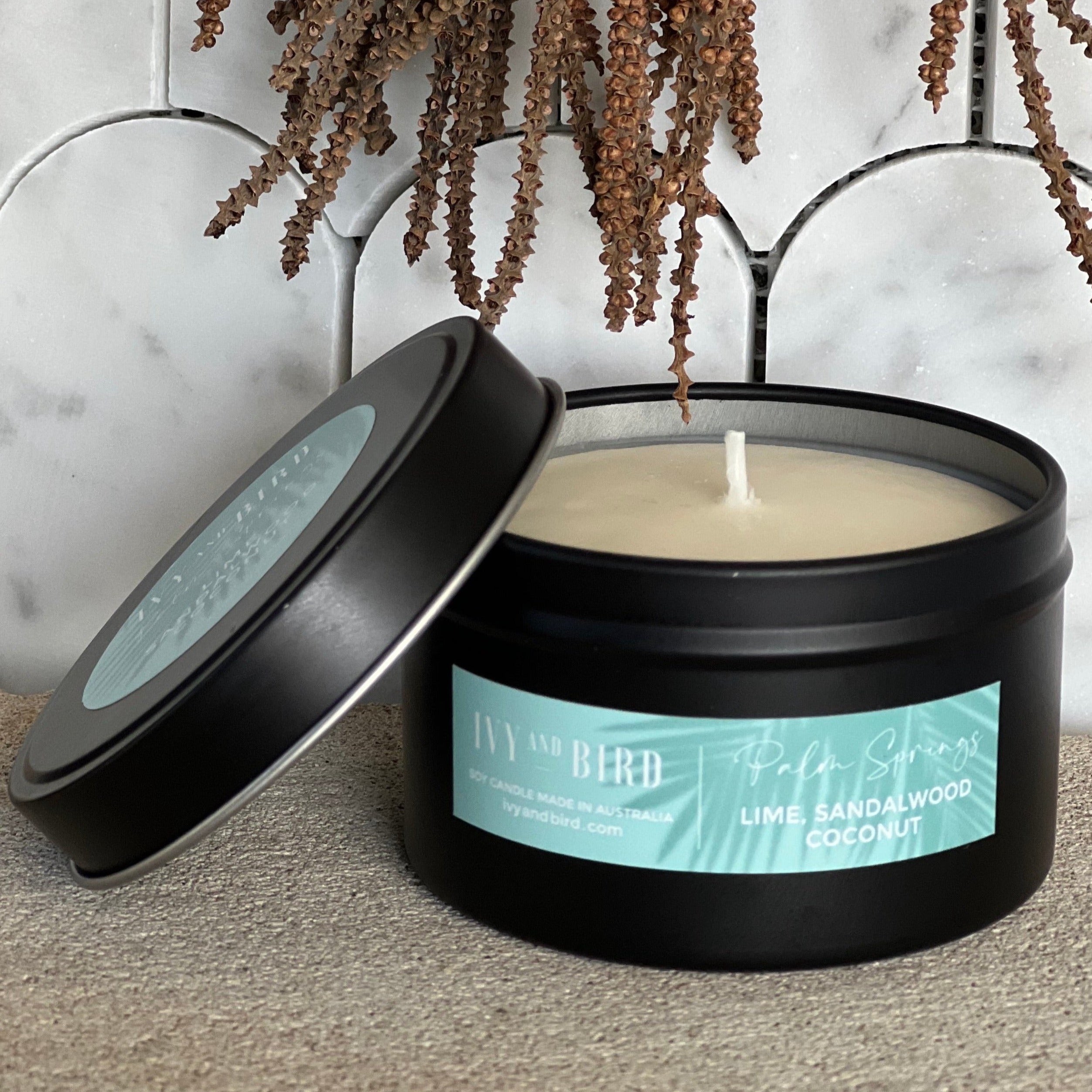 PALM SPRINGS TRAVEL CANDLE