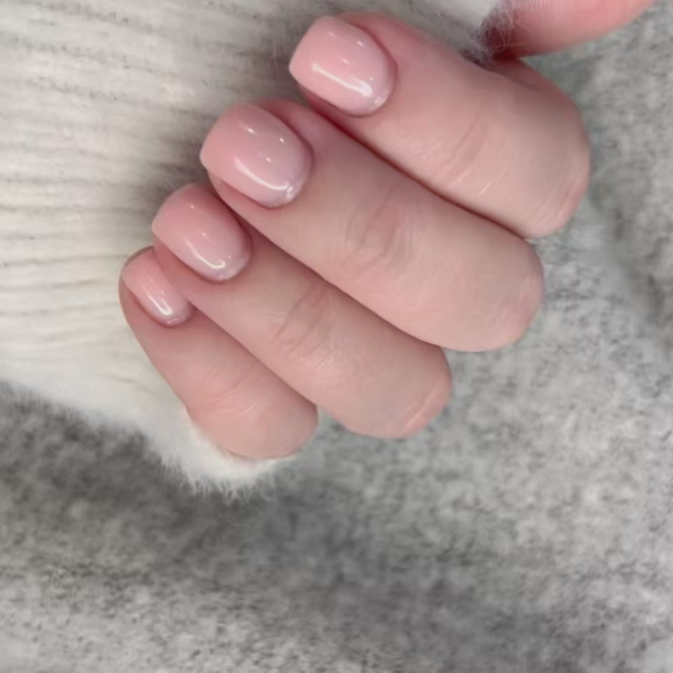 Cuticle oil pen being applied to nails video