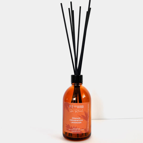 ORANGE CEDARWOOD + LAVENDER {SPA RITUAL} REED DIFFUSER