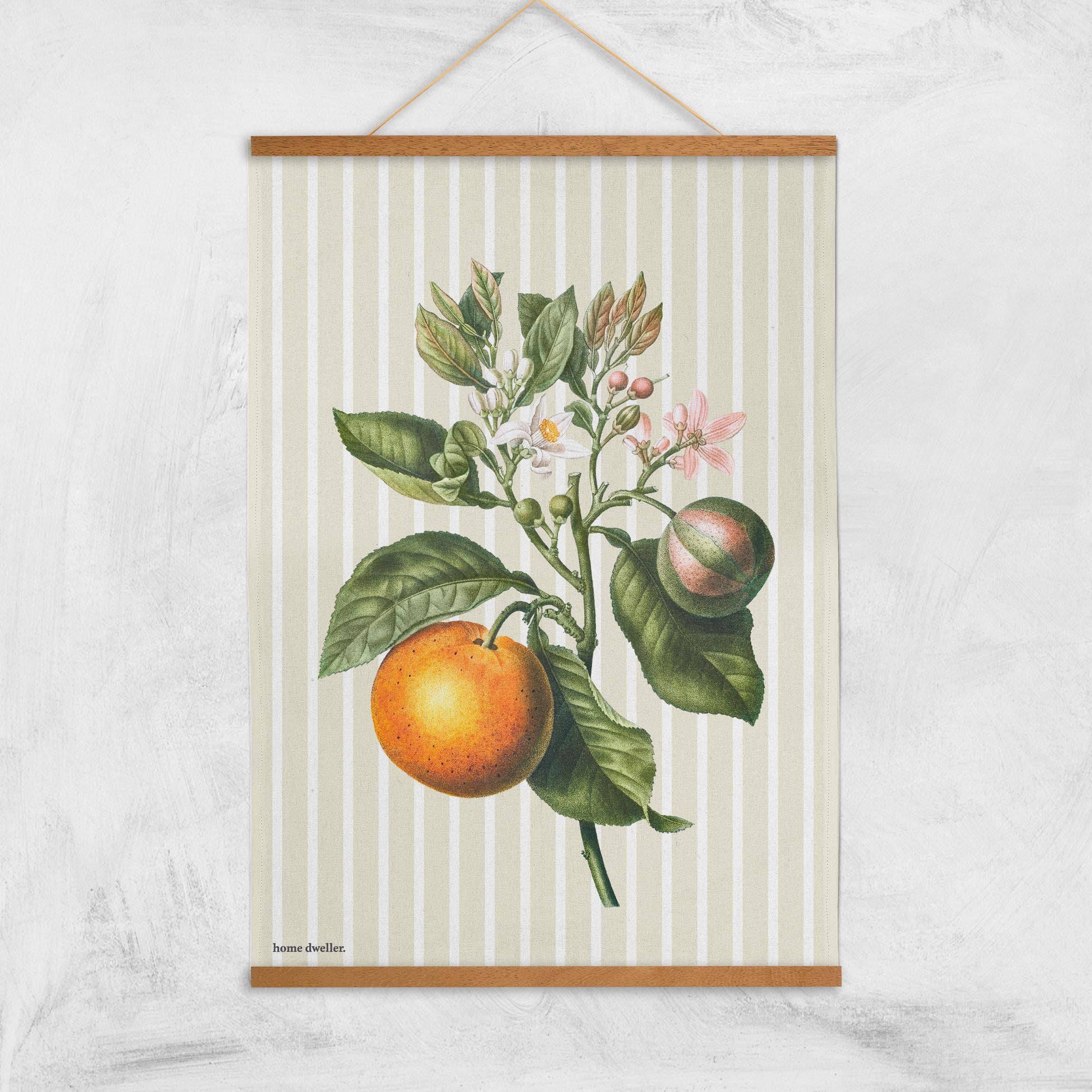 Orange Tea Towel  |  Kitchen Towel