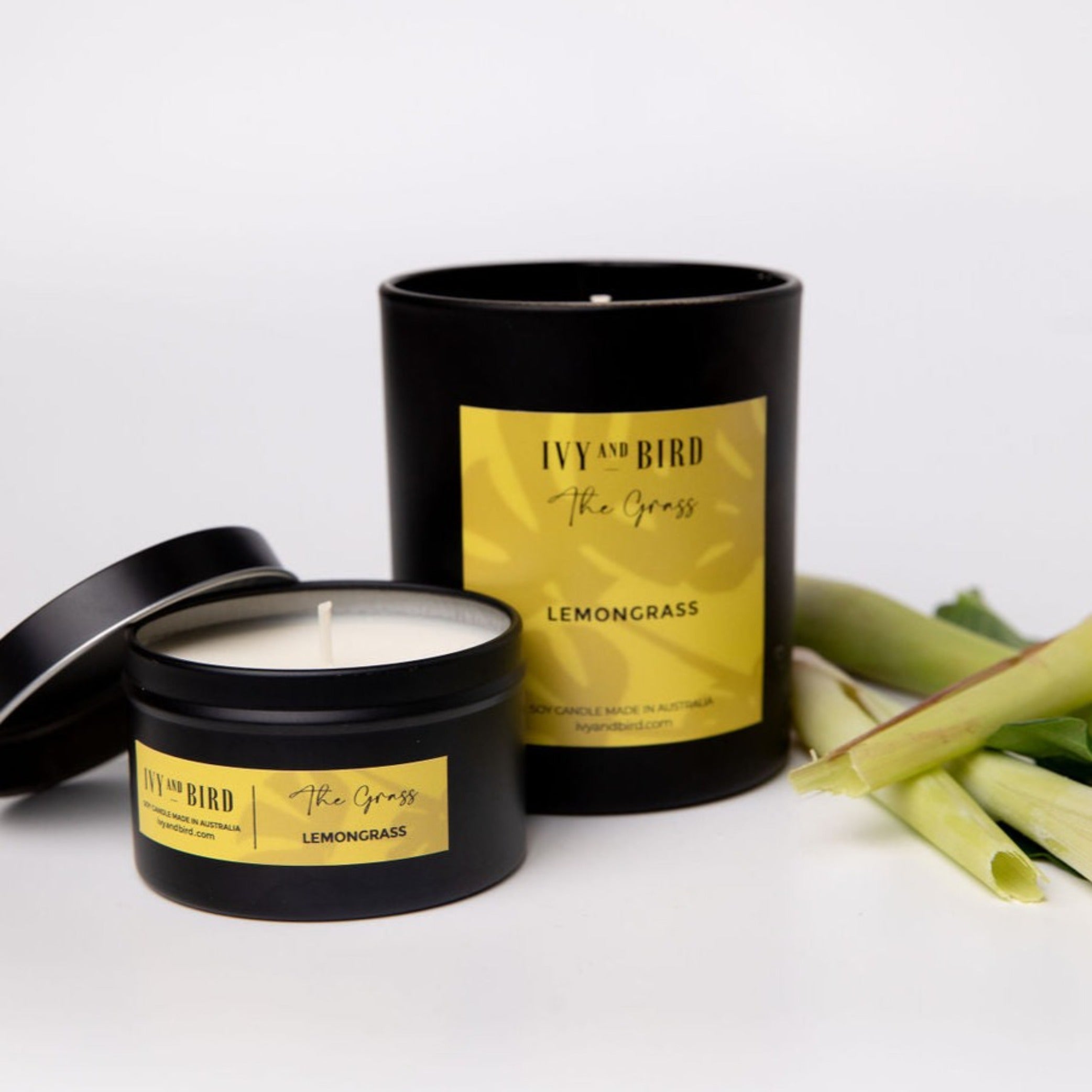 LEMONGRASS SOY CANDLE - THE GRASS